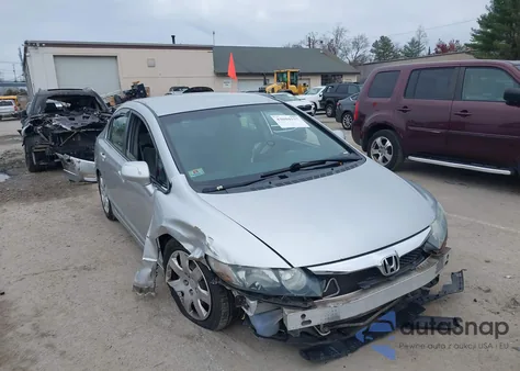 2011 Honda Civic Lx from USA, damaged, VIN 2HGFA1F55BH301251